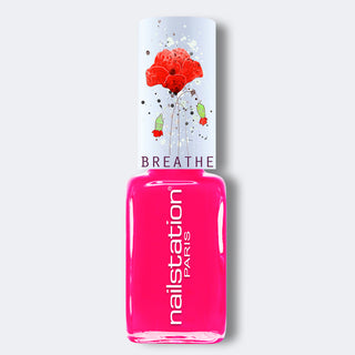 euros | Breathable and water permeable nail polish | Neon Pink