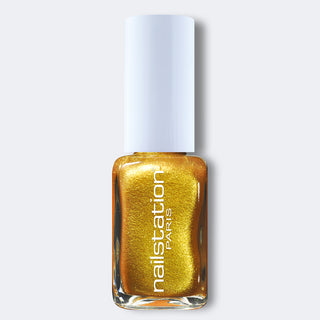 matte metal gold | Shimmer Nail polish