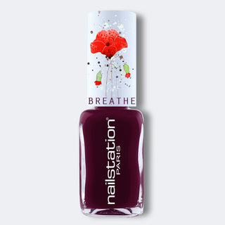 zéphyr | Breathable and water permeable nail polish | Maroon