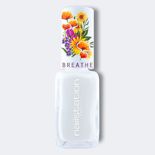 aura |  Breathable and Water Permeable Nail Polish | White