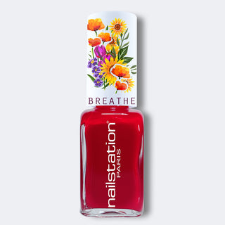 sirocco mystic | Breathable and Water Permeable Nail Polish | Red