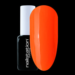 chardon lagache | Neon Orange Gel Polish